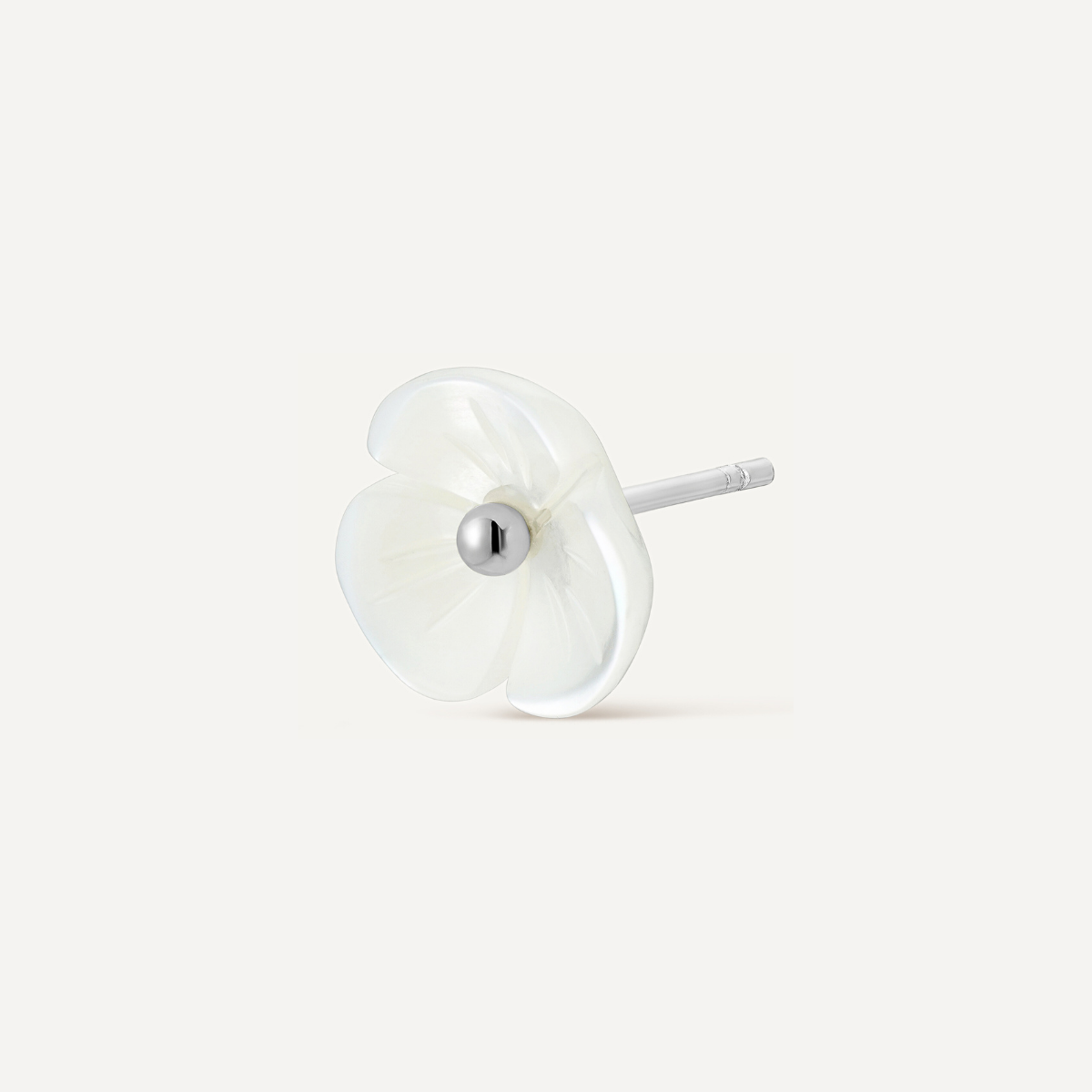 Boucle d'oreille Grande Orchidée