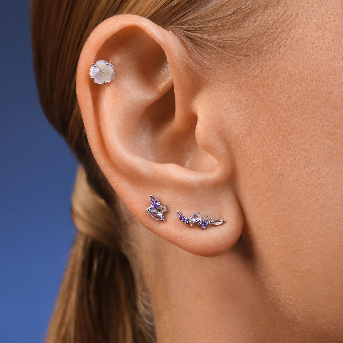 Boucle d'oreille Mathilde