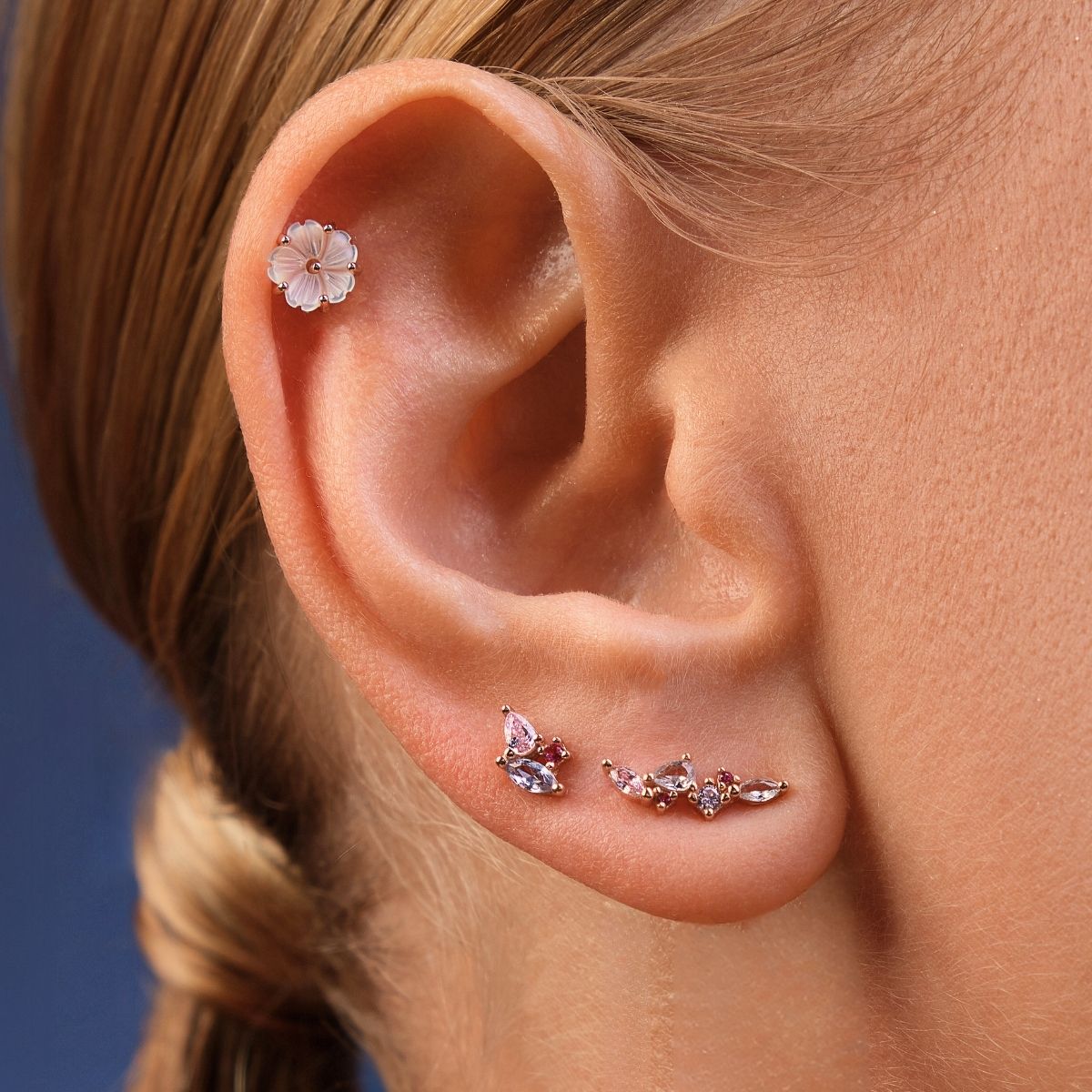 Boucle d'oreille Romane