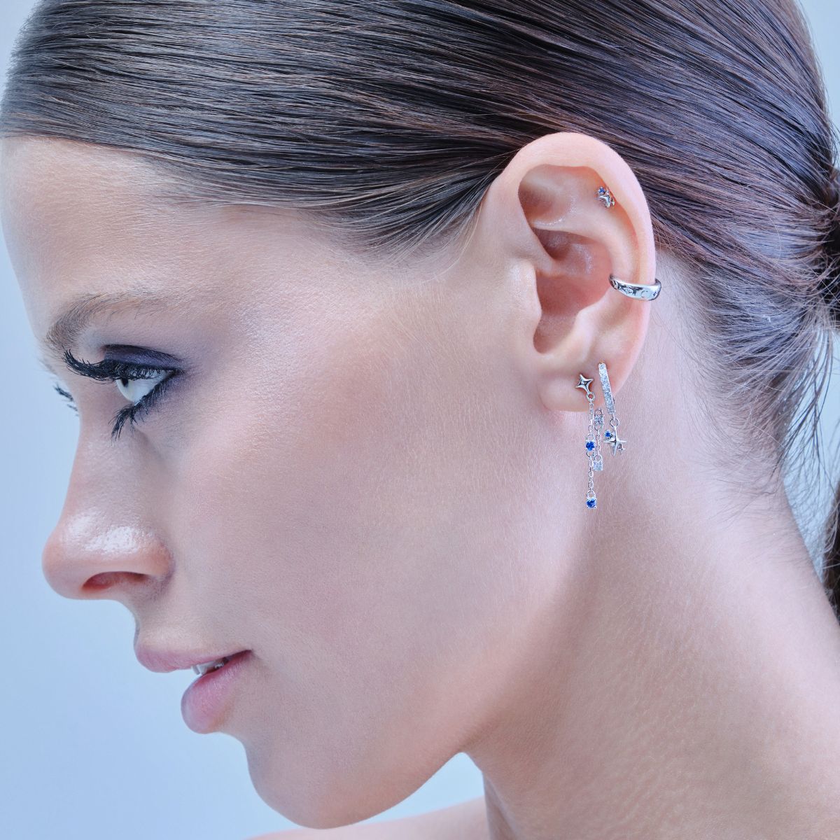 Boucle d'oreille Gemini