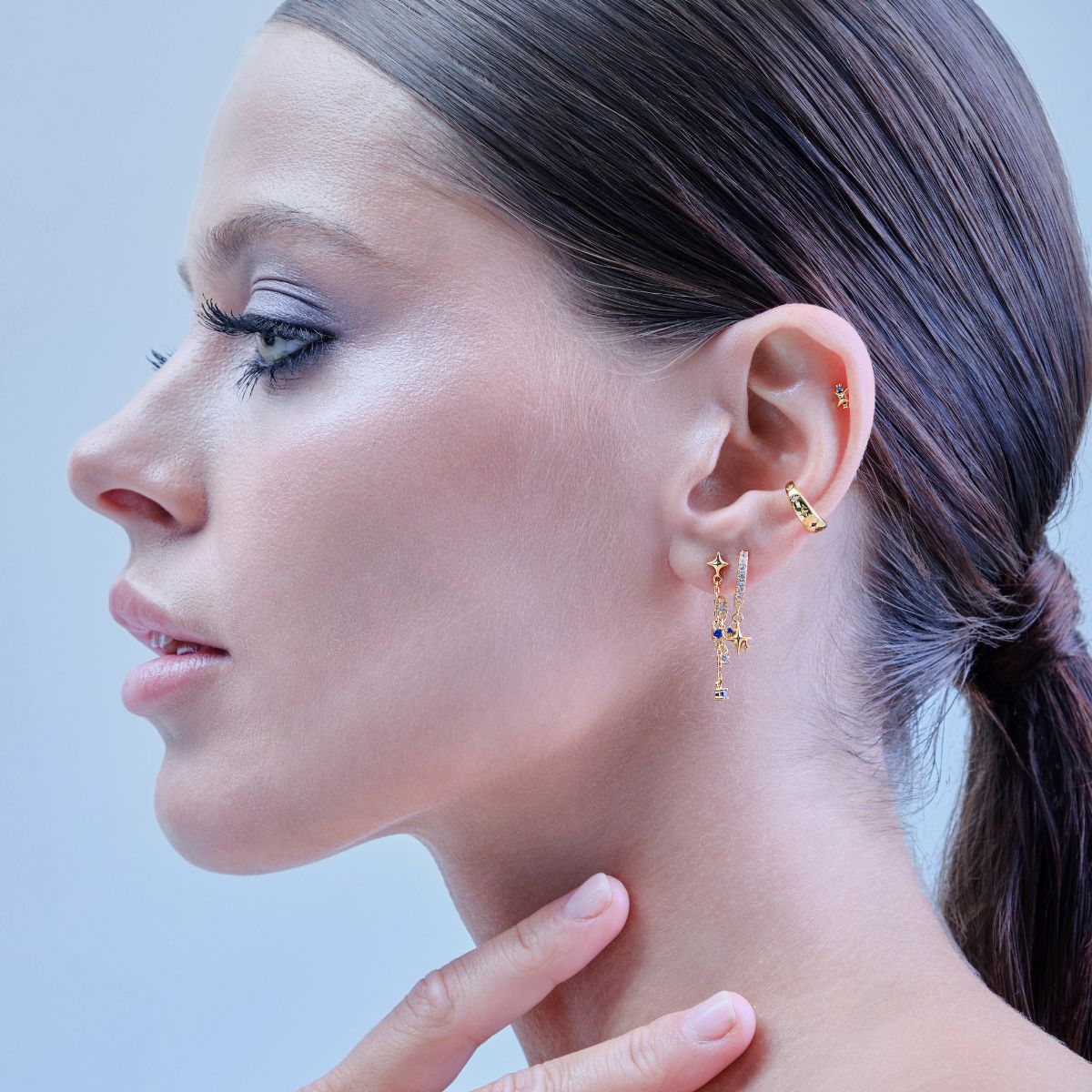 Boucle d'oreille Gemini