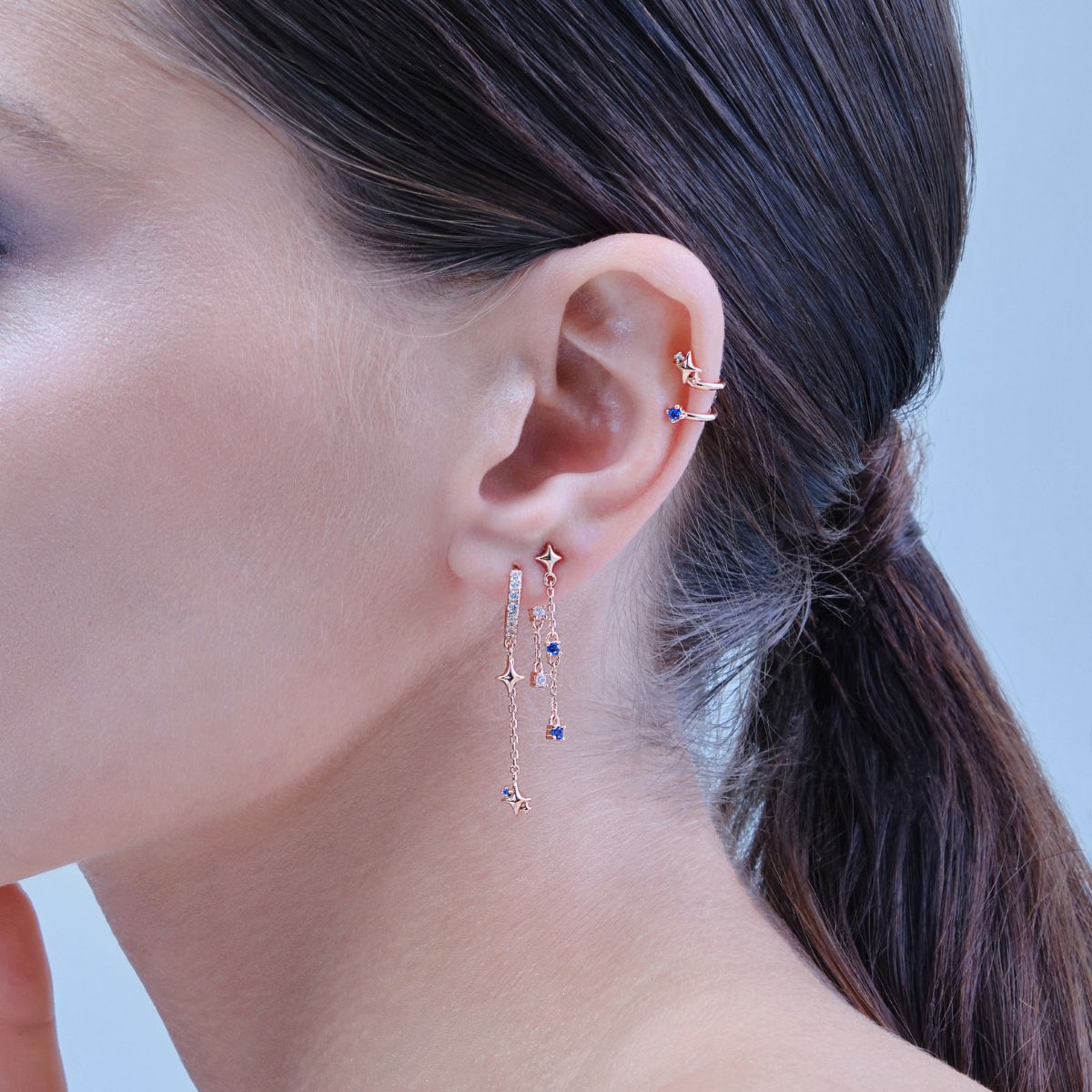 Boucle d'oreille Persée