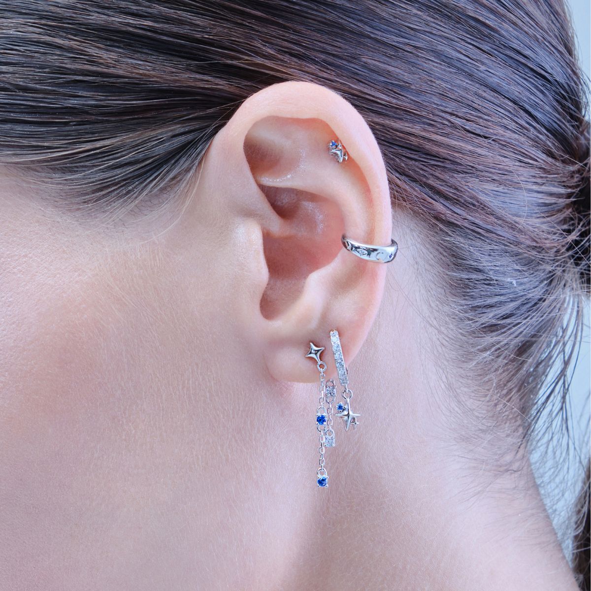 Boucle d'oreille Jupiter