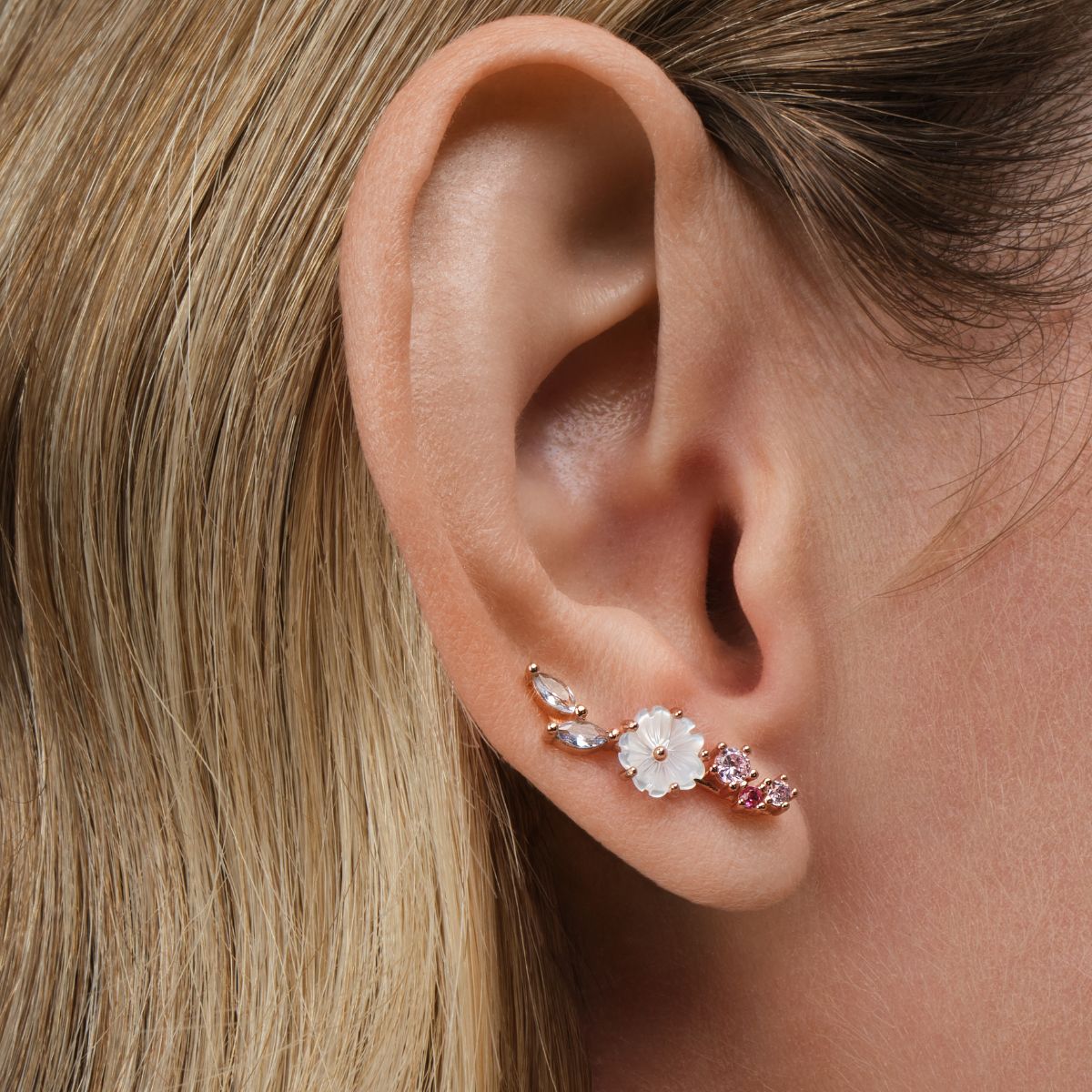 Boucles d'oreilles grimpantes Alexia