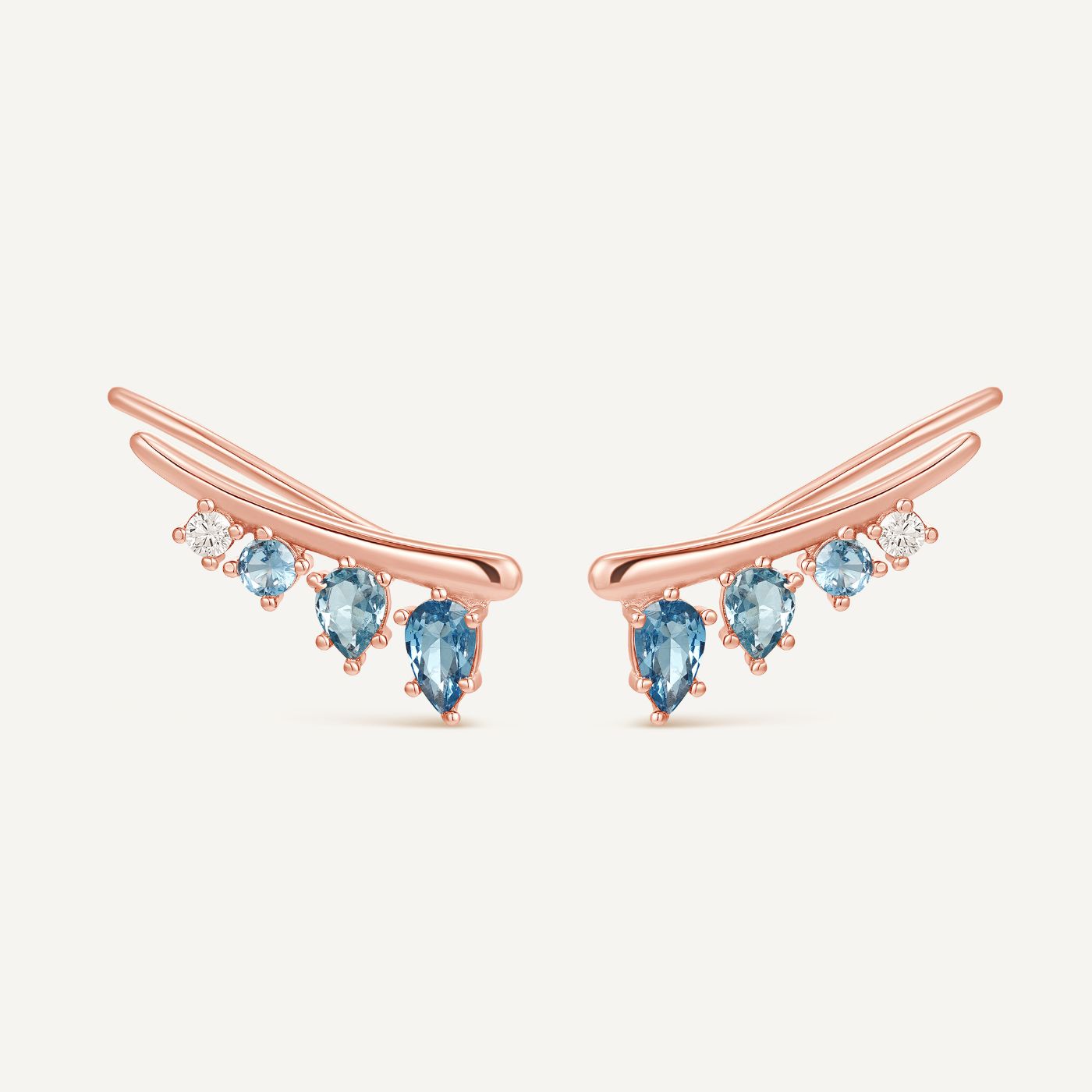 Boucles d'oreilles grimpantes Calypso