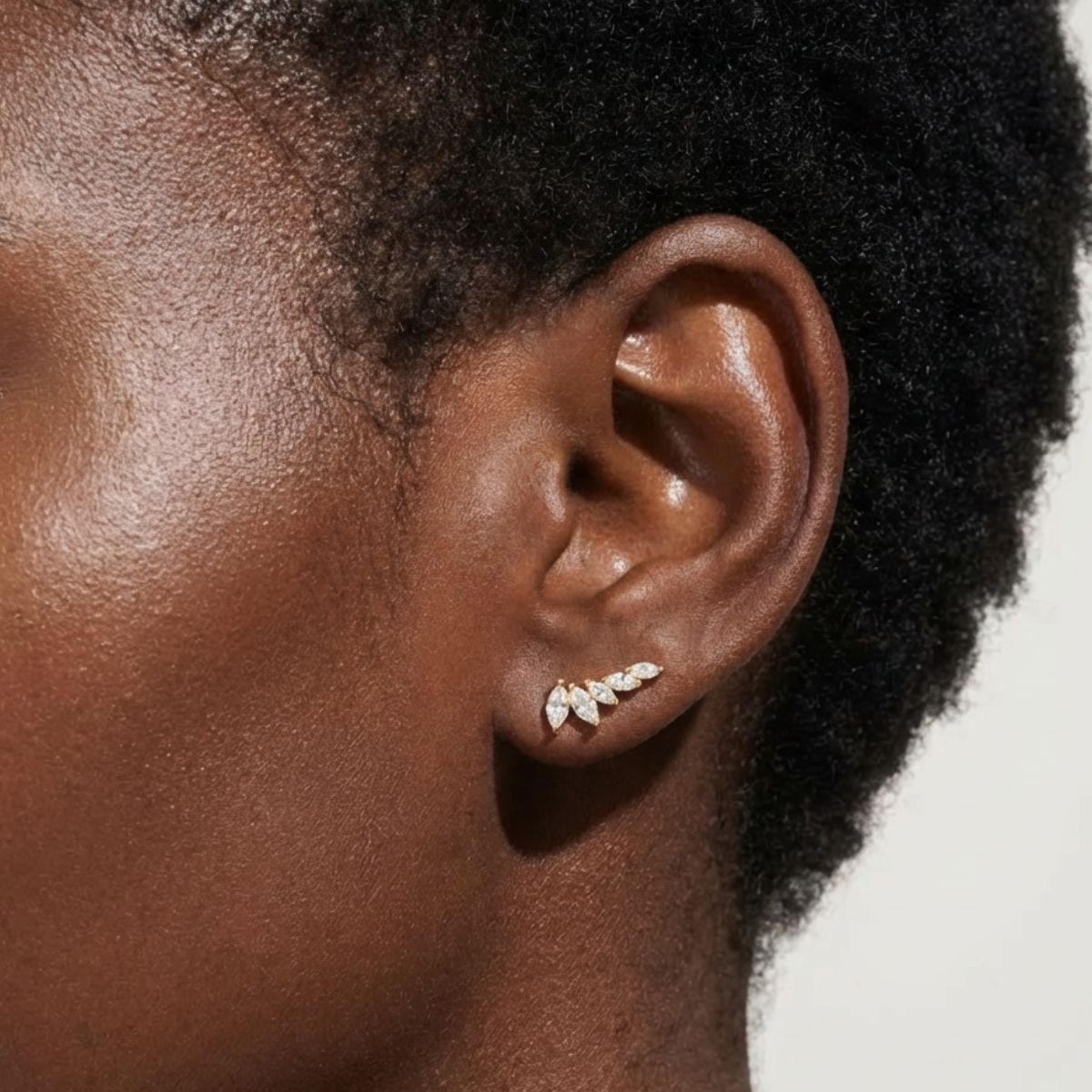 Boucle d'oreille Or Isis