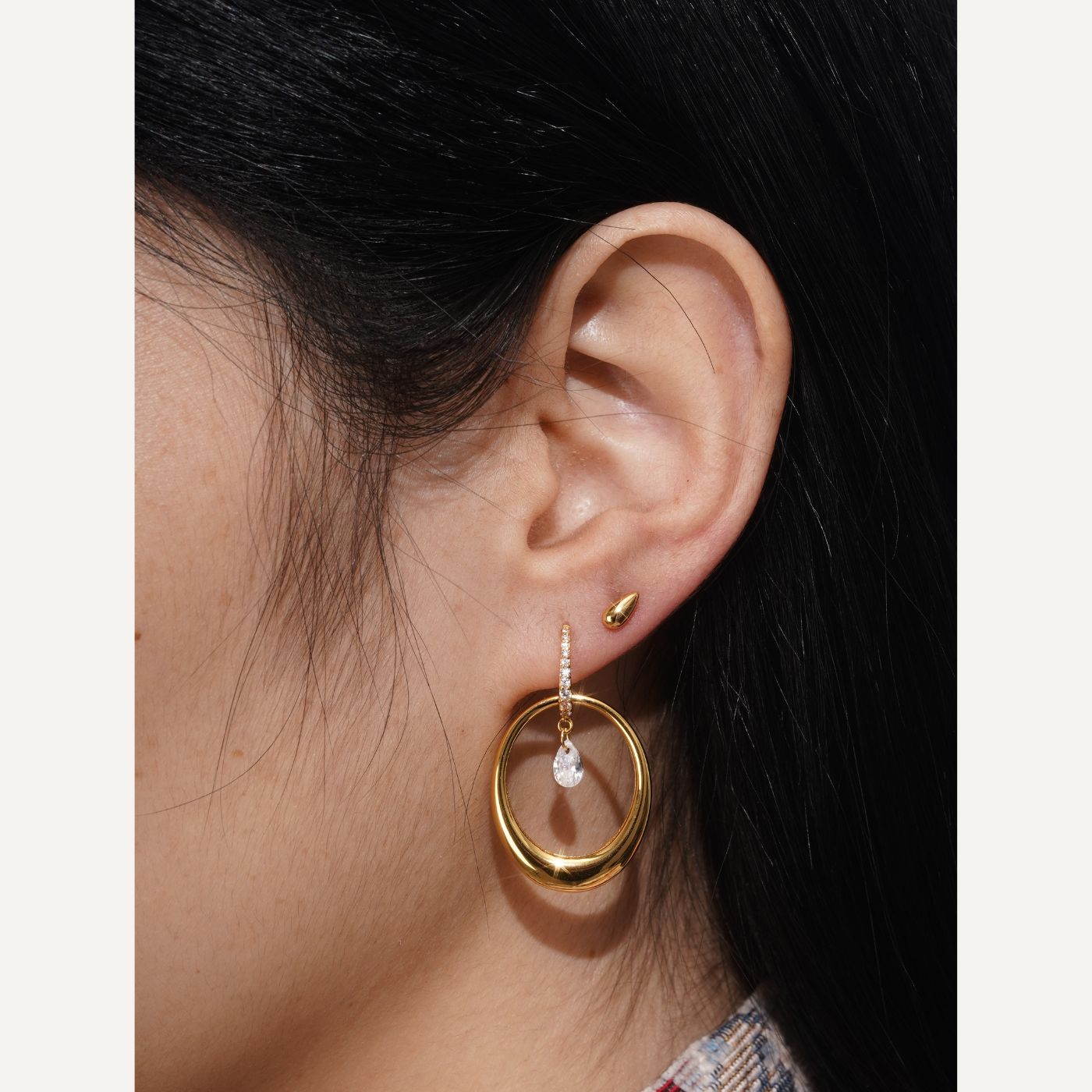 boucle d'oreille anneau