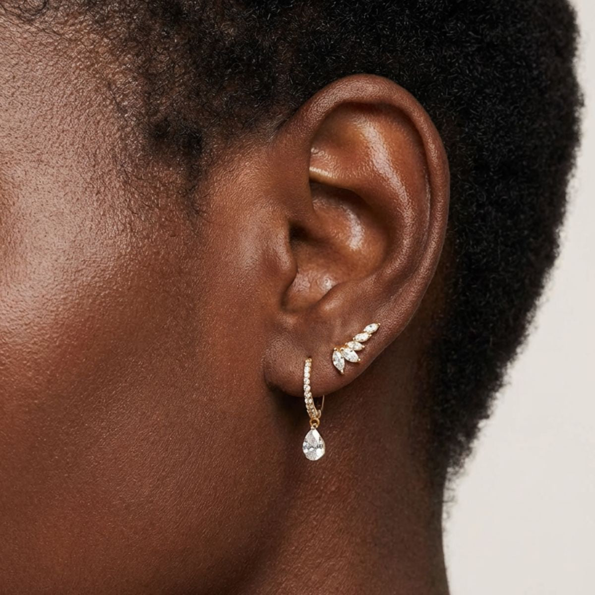 Boucle d'oreille Nile Or