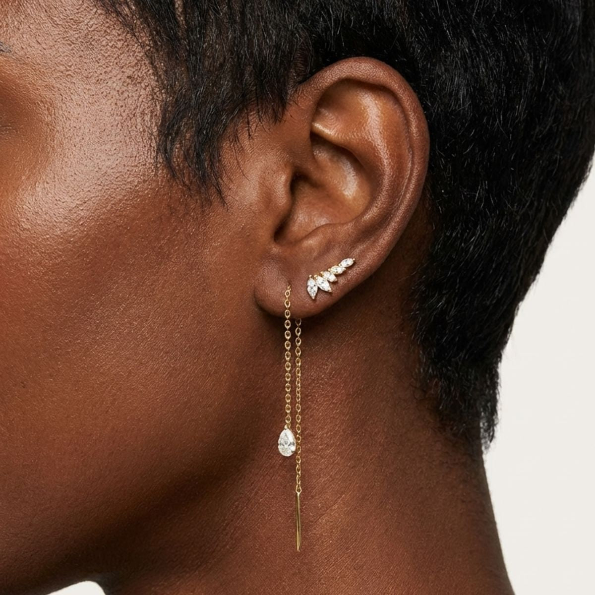 Boucle d'oreille Petra Or