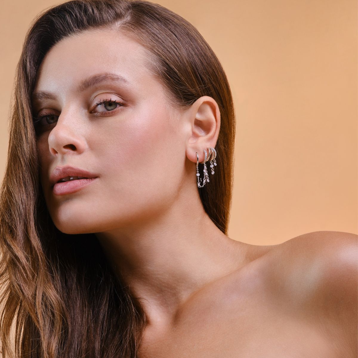 Boucle d'oreille Mina