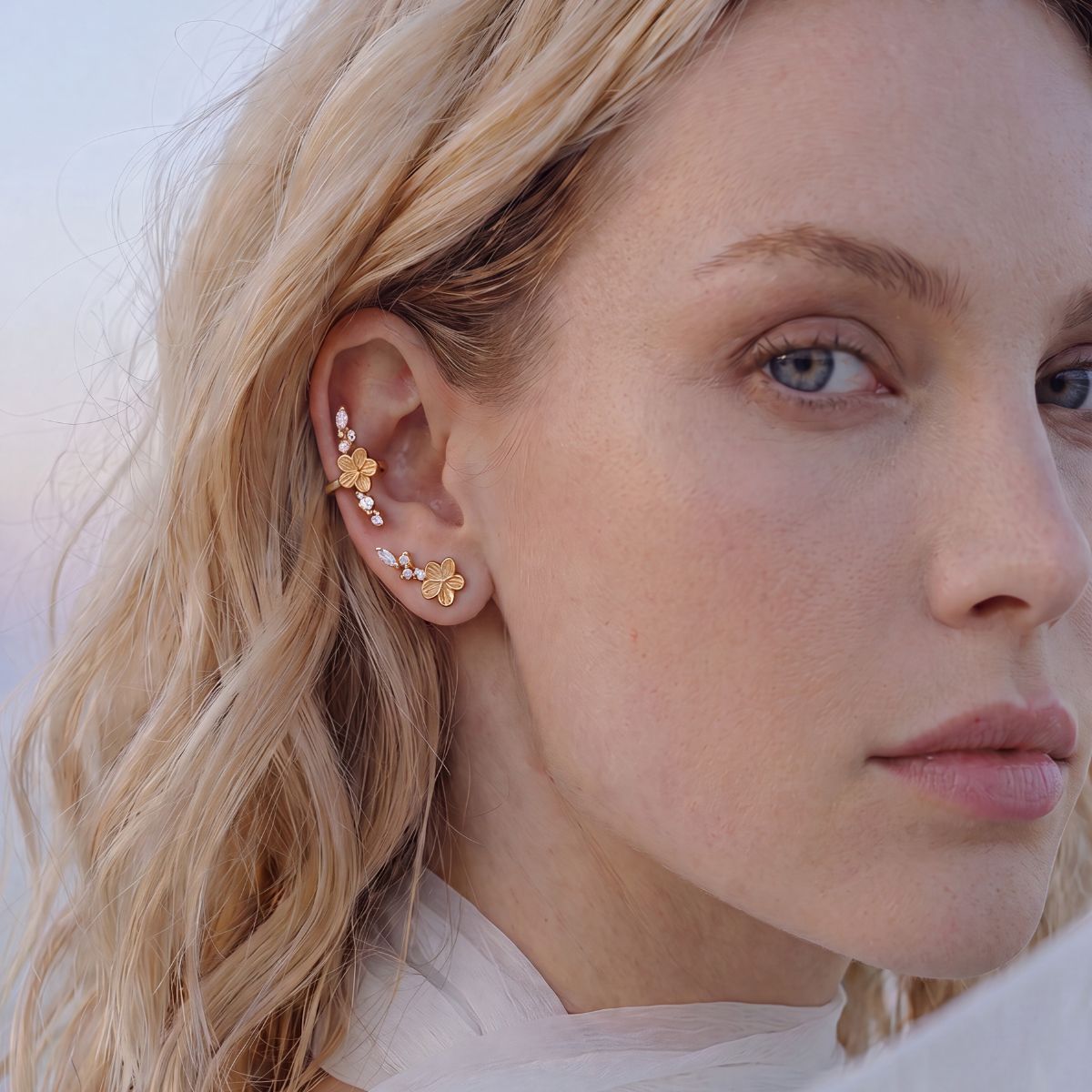 Ear cuff Fleur Eléanor