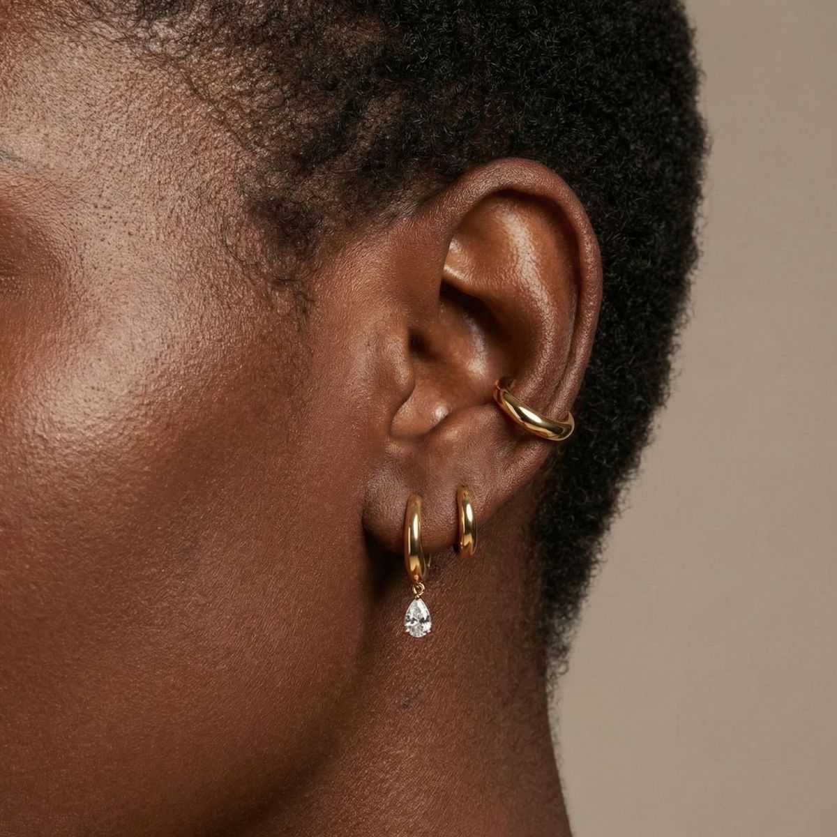 Boucle d'oreille Or Siwa