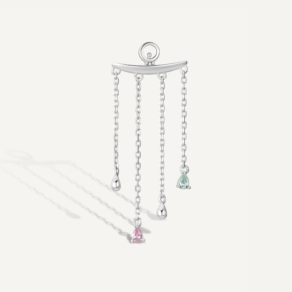 charms pour boucles d'oreilles. Boucles d'oreilles pendantes. Argent