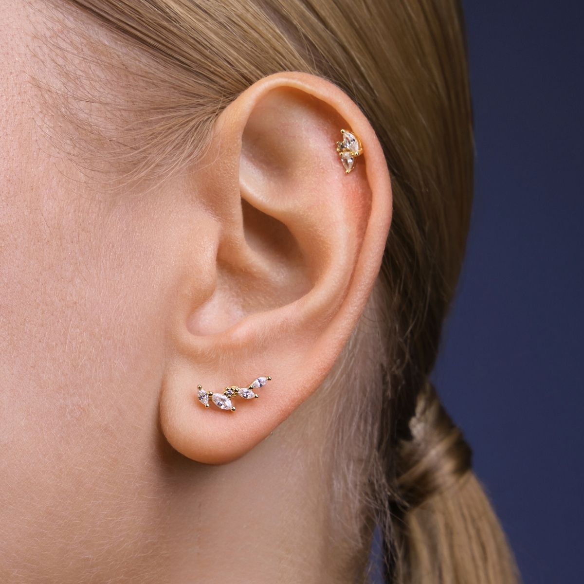 Boucle d'oreille Justine