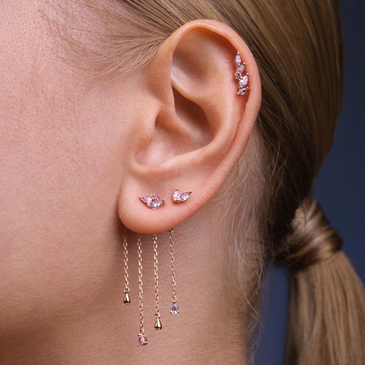 Boucle d'oreille Romane