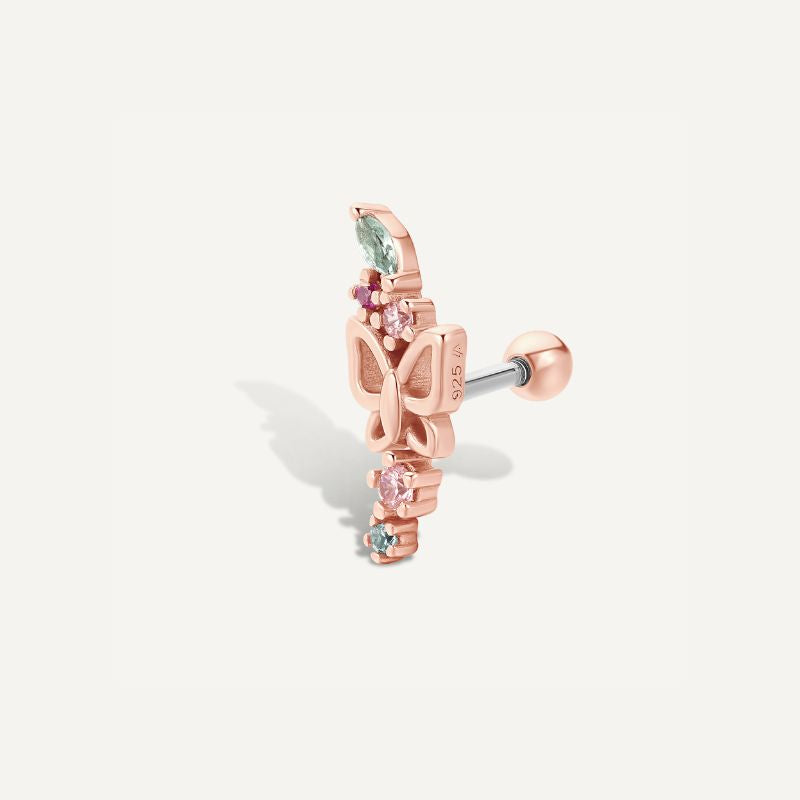 piercing oreille papillon