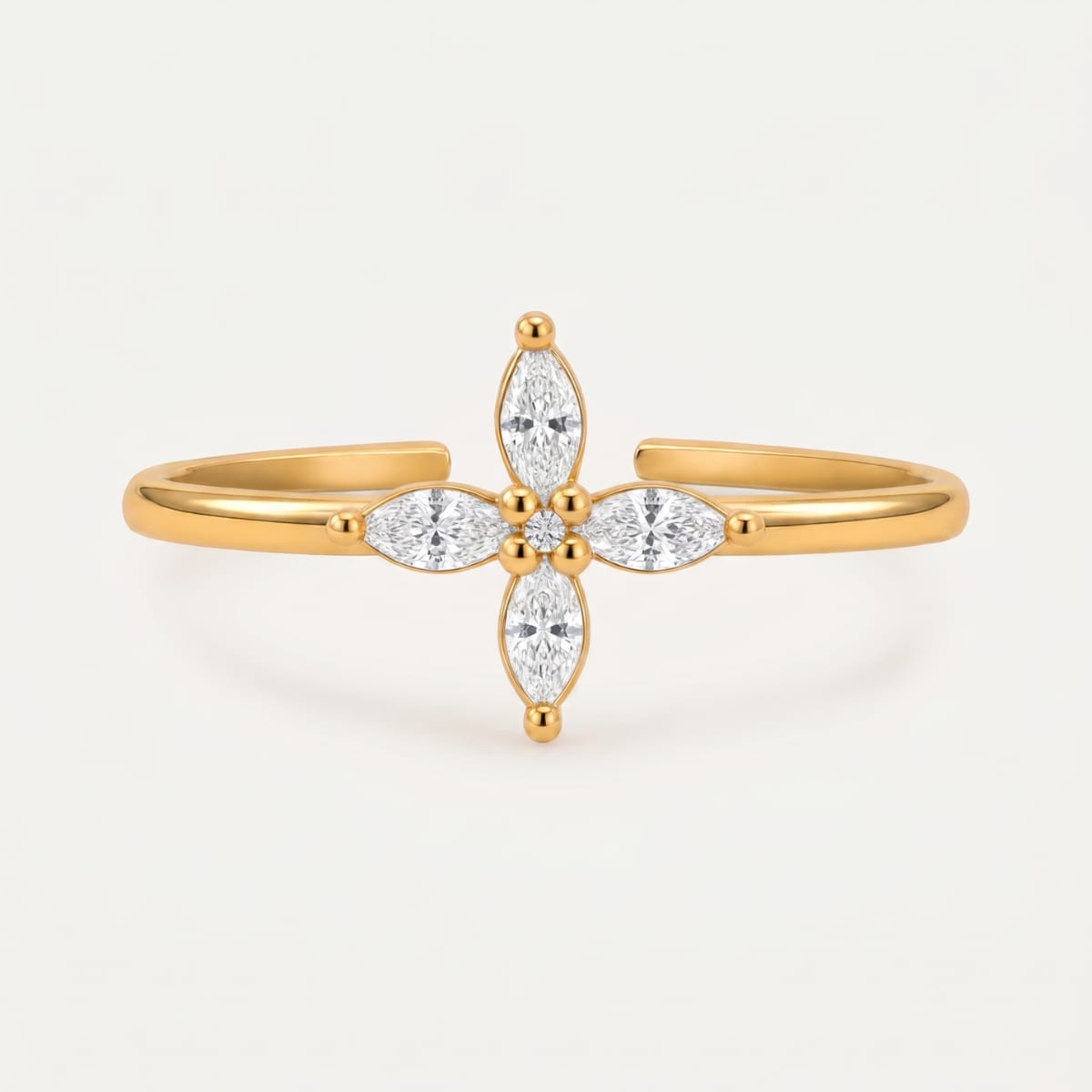 Bague Néro - or jaune