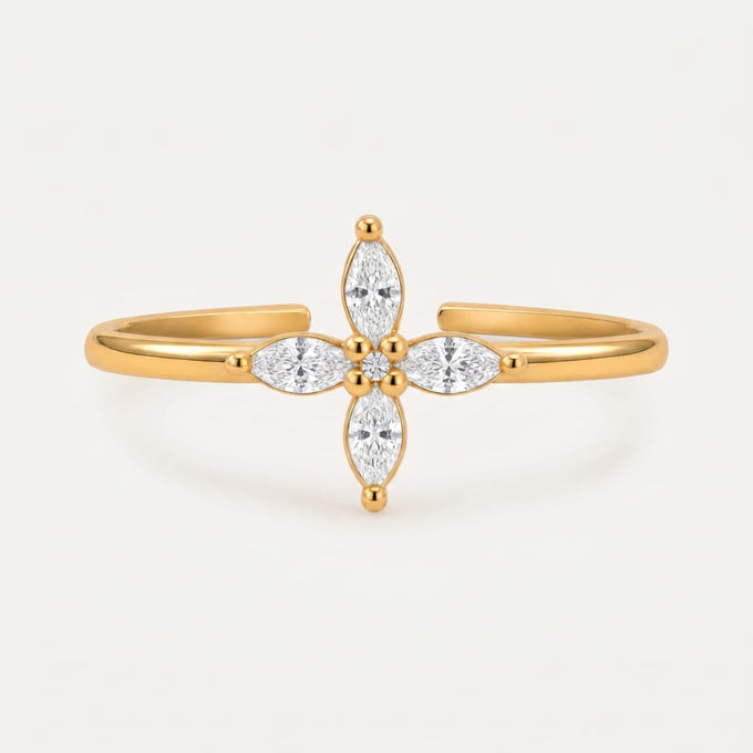Bague Néro - or jaune