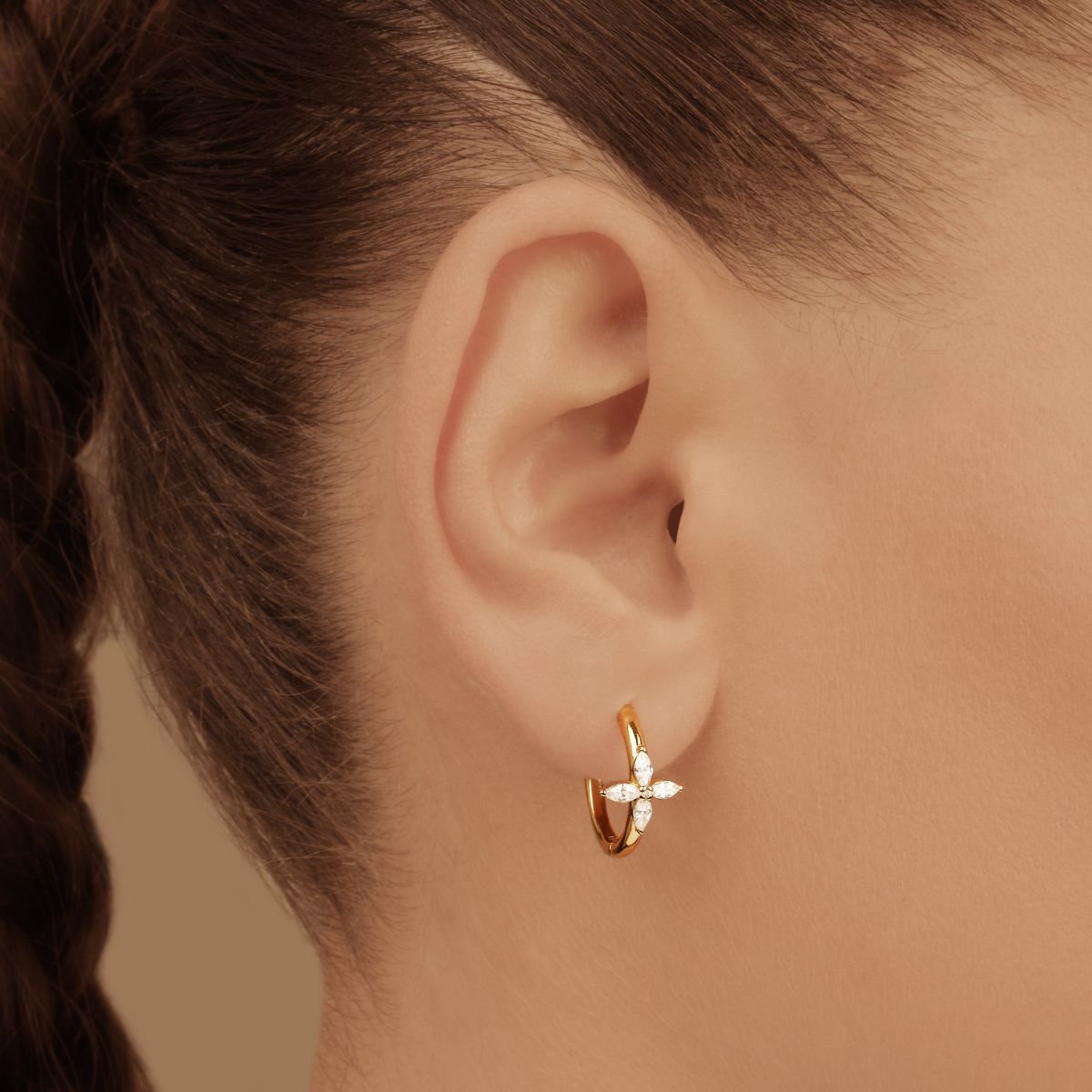 Boucle d'oreille Nero