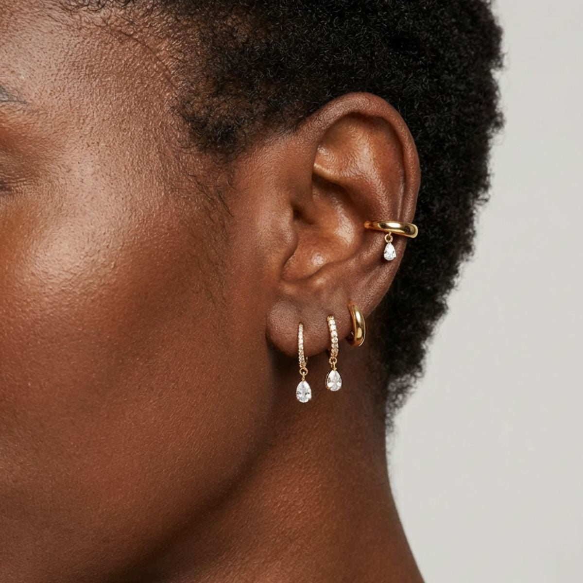 Boucle d'oreille Nile Or