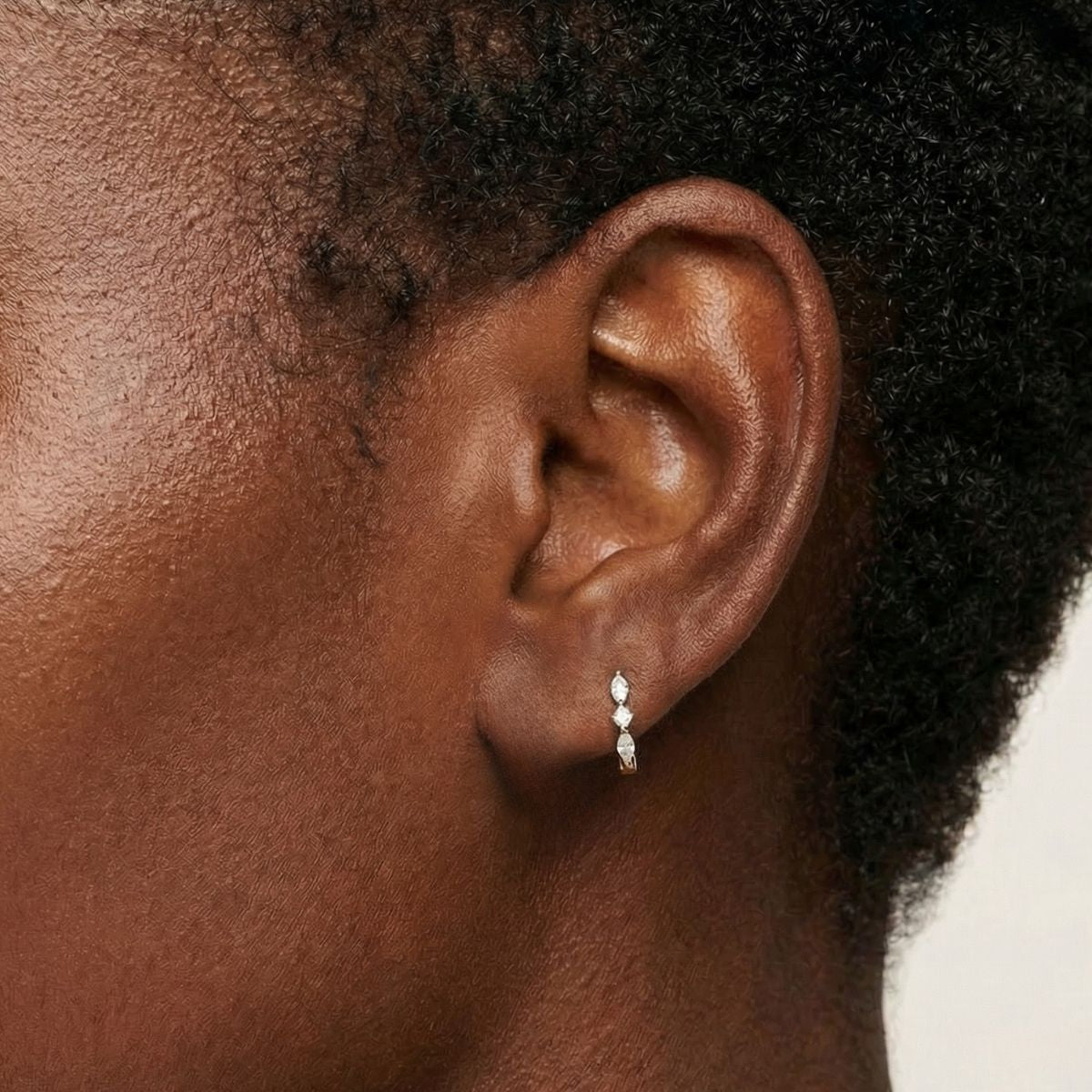 Boucle d'oreille Prisme