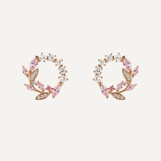 Boucle d'oreille ronde