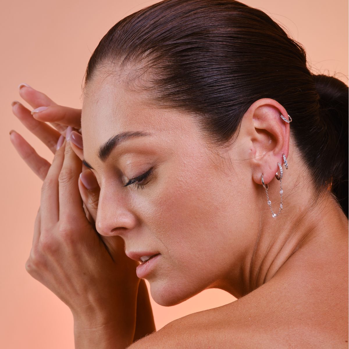 Boucle d'oreille Mina