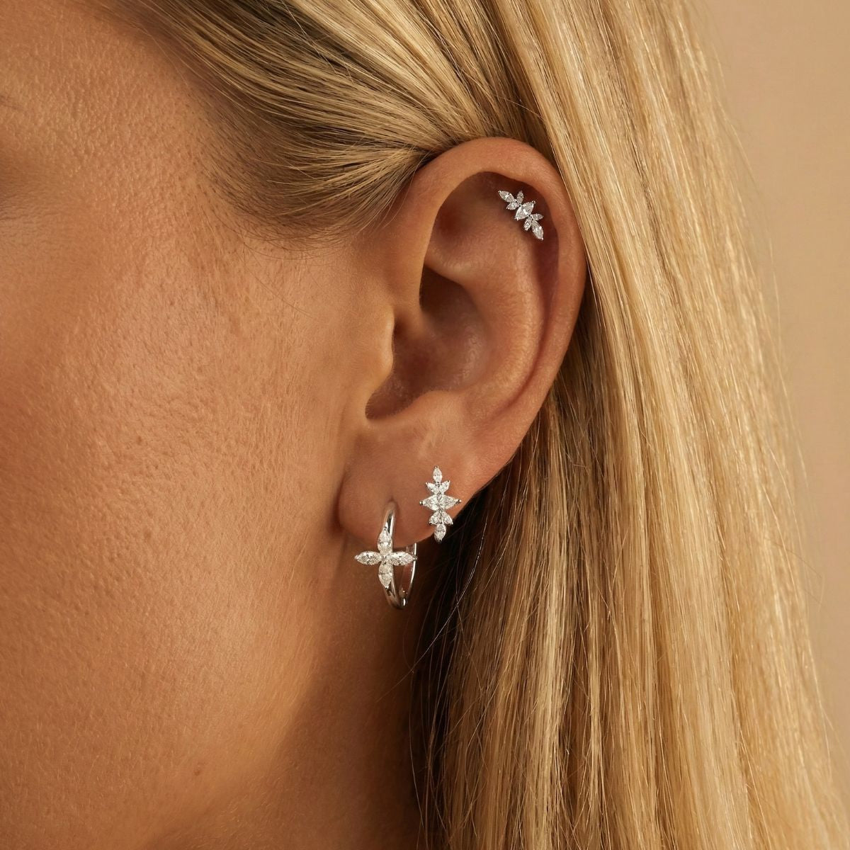 Boucle d'oreille Nero