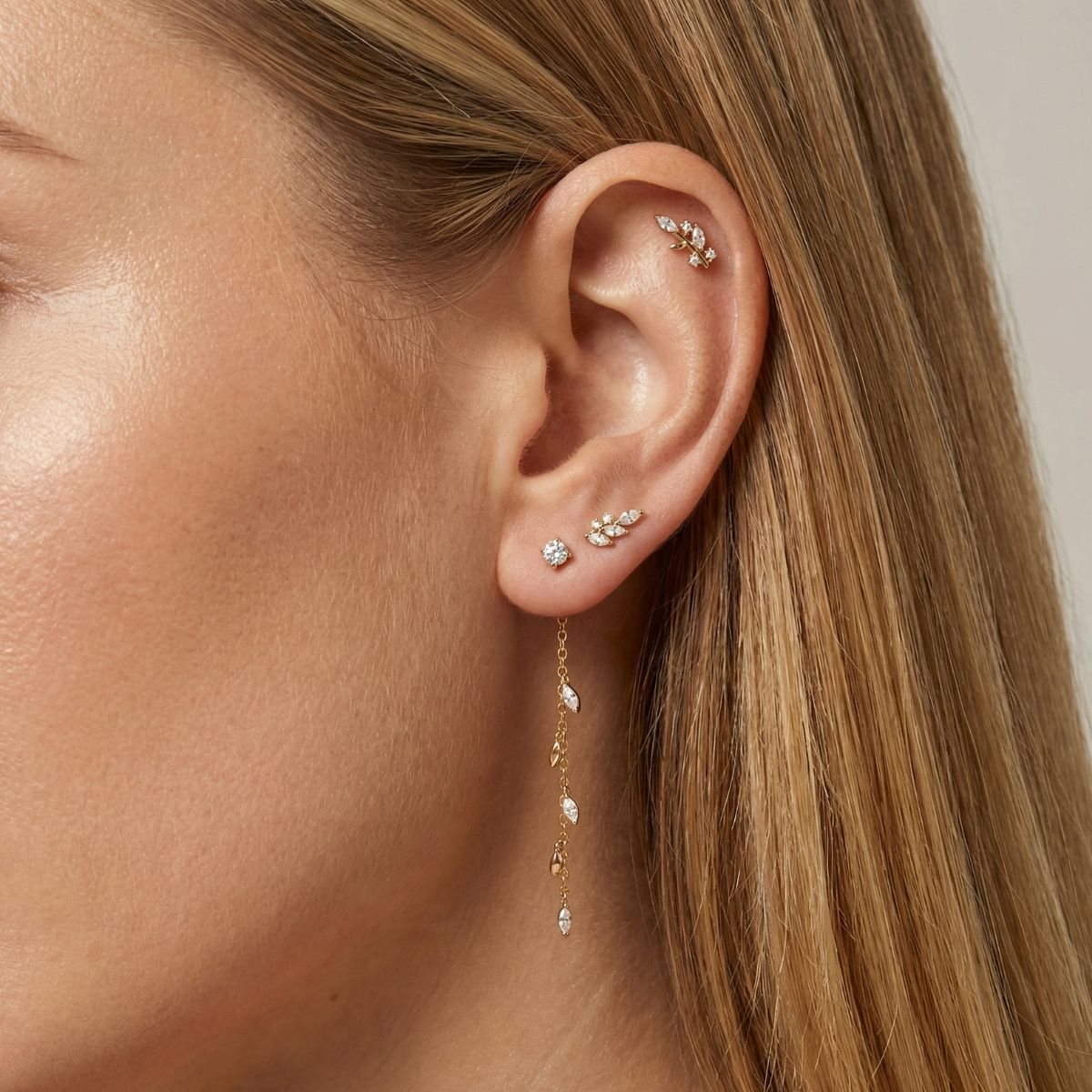 Boucle d'oreille Alyssia