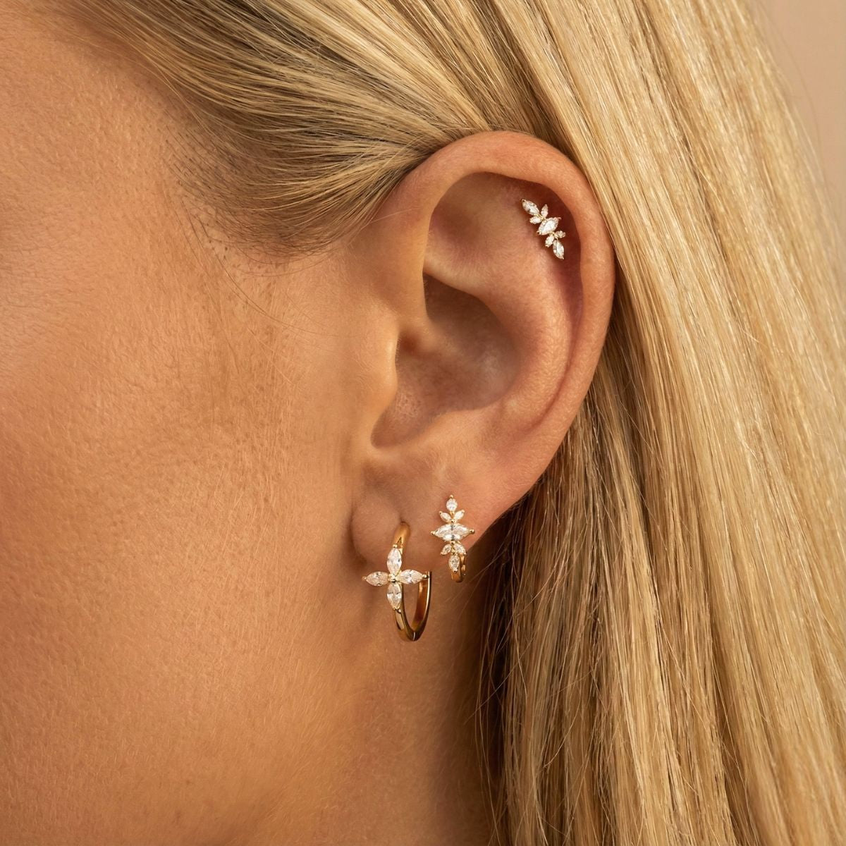 Boucle d'oreille Éclosion