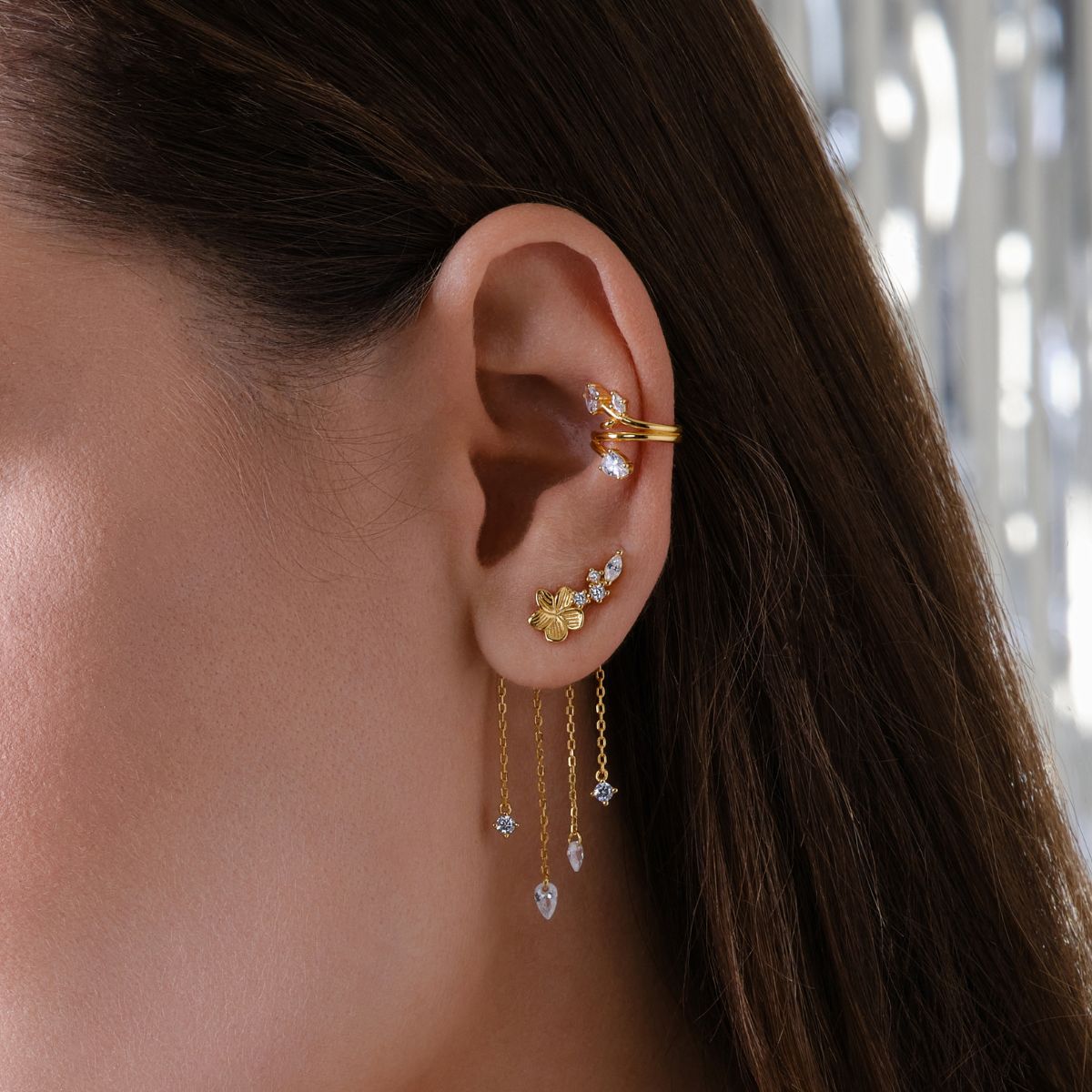Ear climbers Suzanne