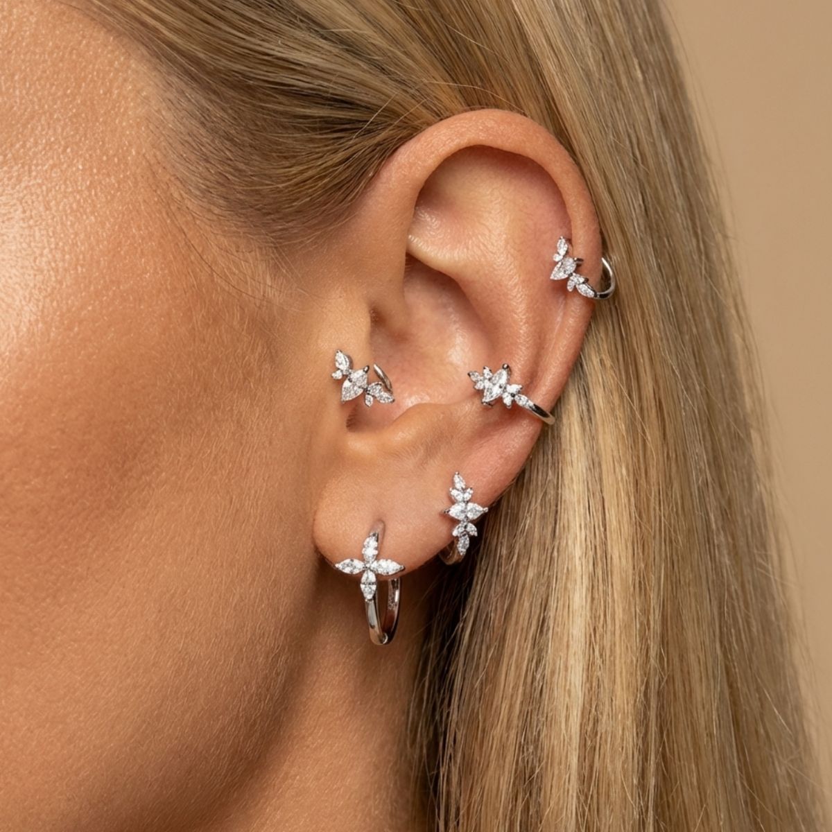 Boucle d'oreille Éclosion