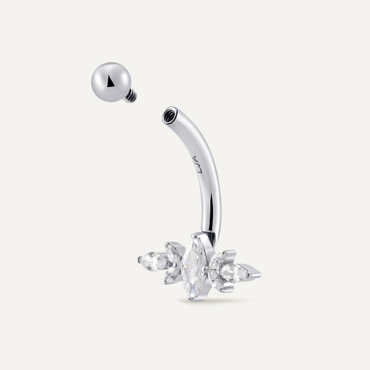 Piercing nombril Lotus