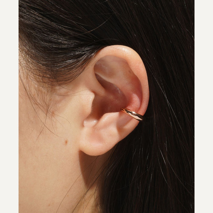 ear cuff or rose. Faux piercing conch
