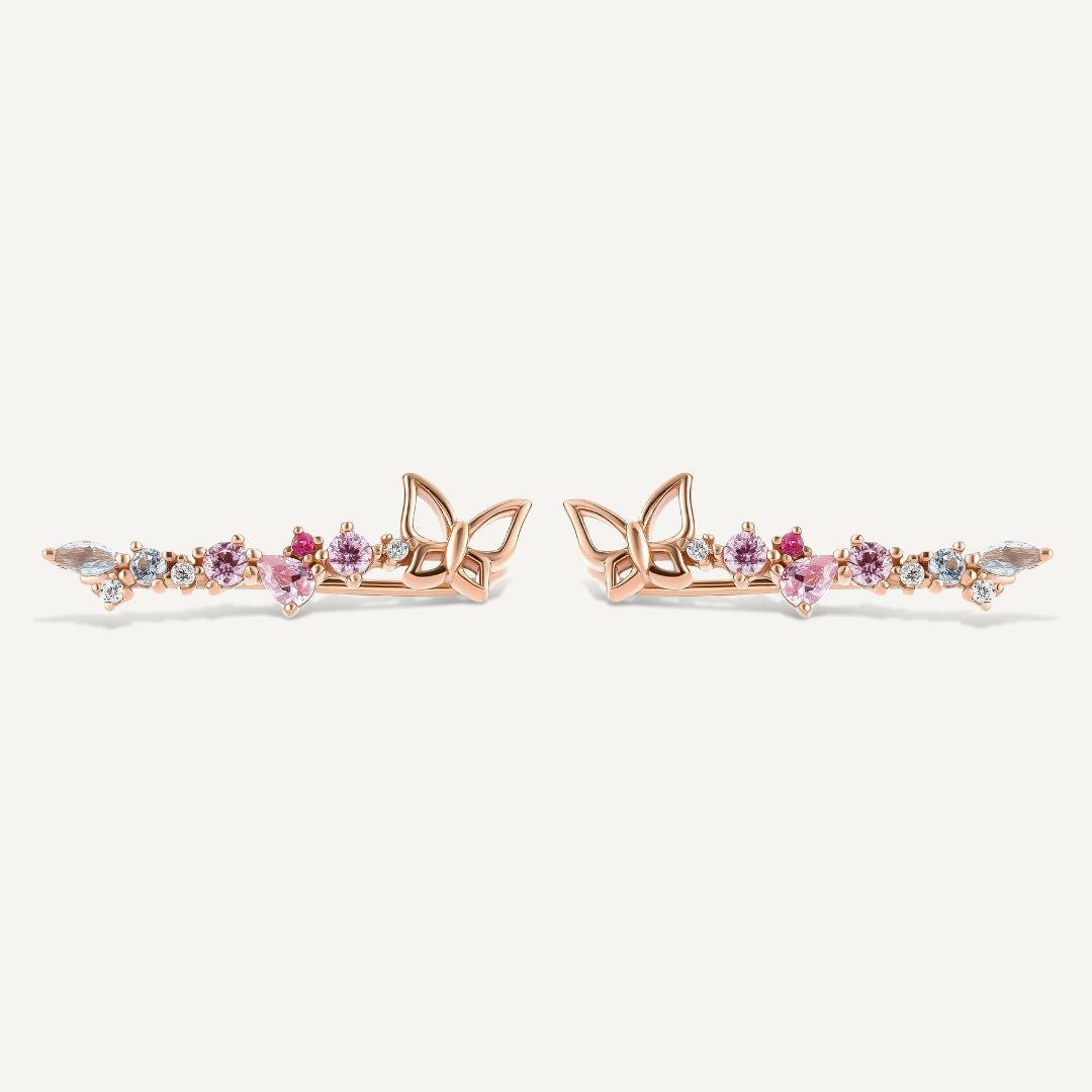 Boucles d'oreilles grimpantes Alice