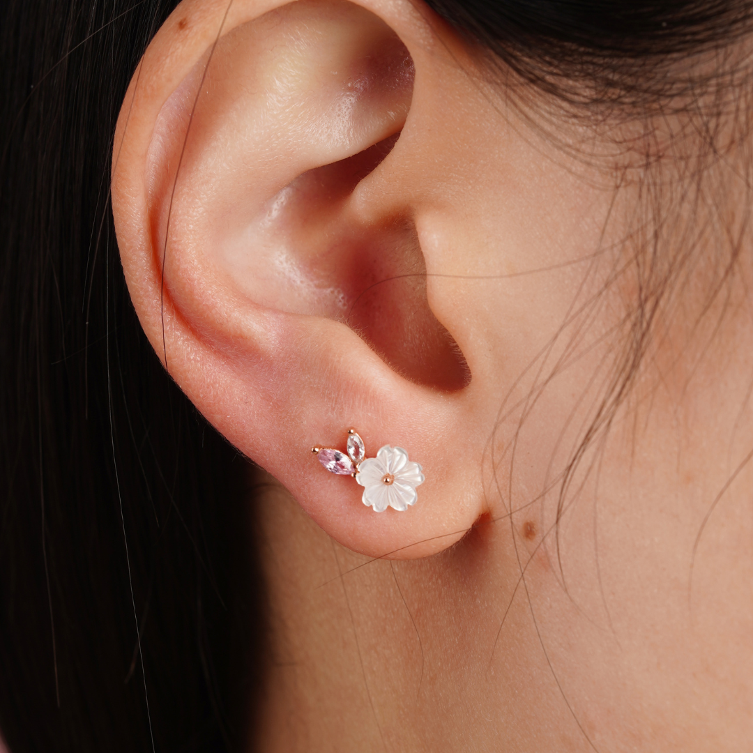 Boucles d'oreilles grimpantes Gemma