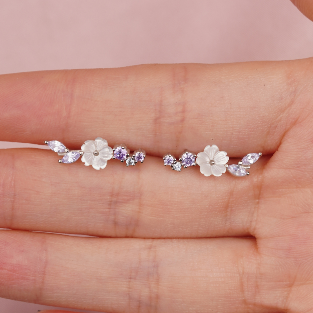 Boucles d'oreilles grimpantes Calie