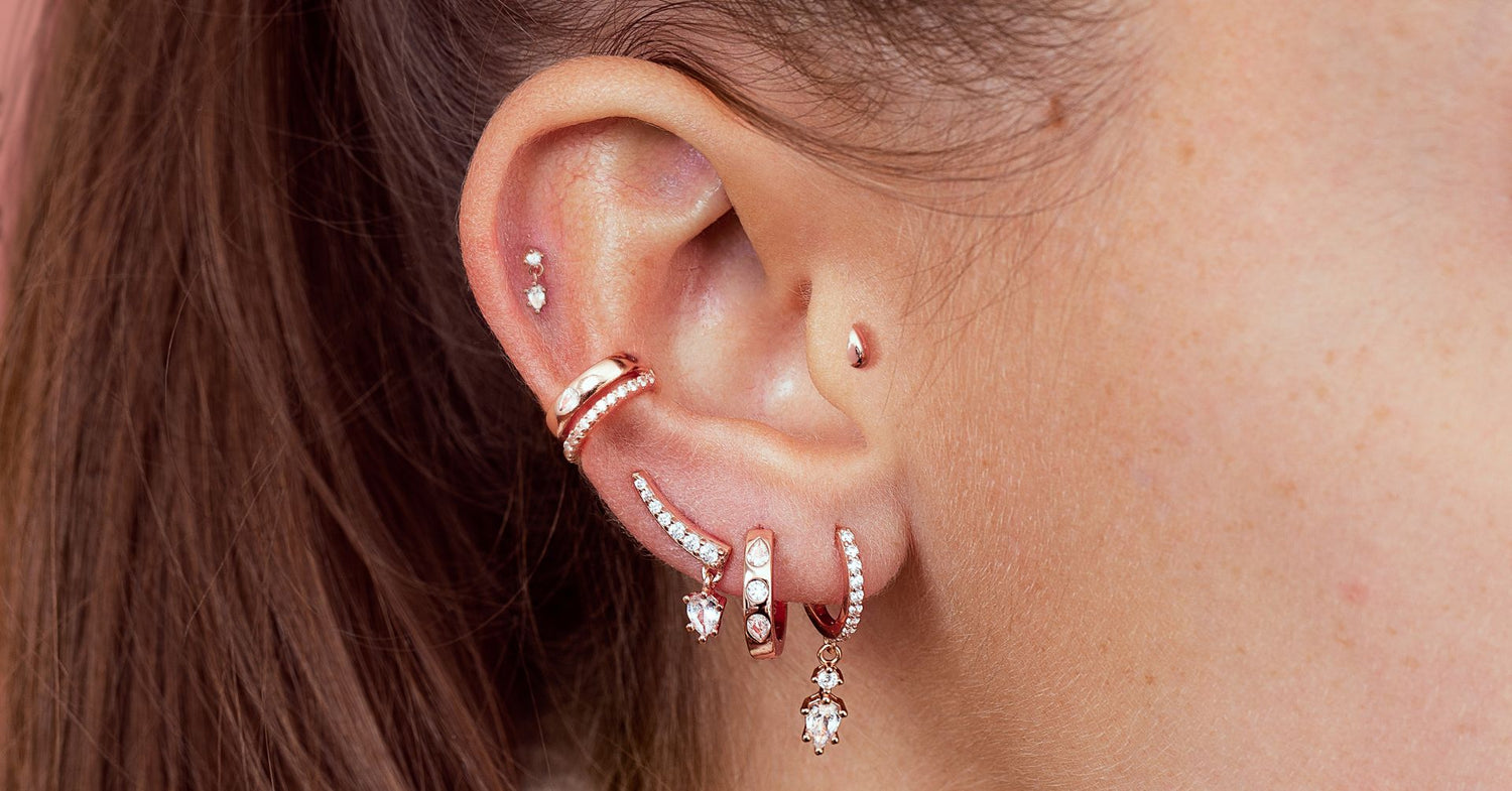 Les 5 produits indispensables pour préparer votre piercing d'oreille a