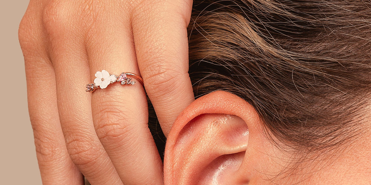 Bague de outlet promesse swarovski