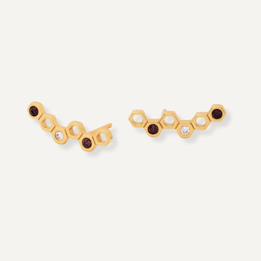 Boucle d'oreille grimpante Céleste