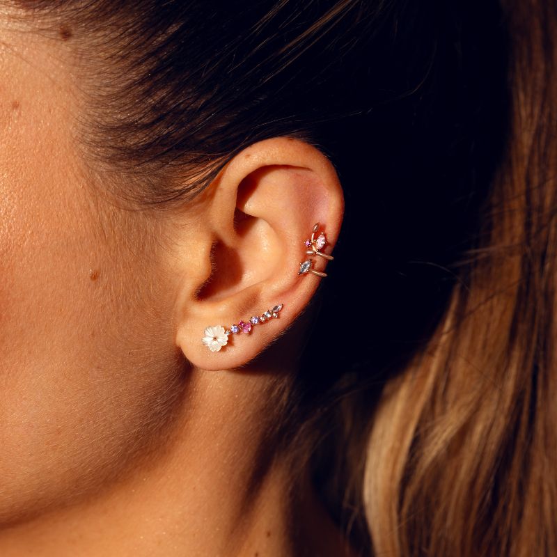 Boucle d'oreille grimpante Maëline