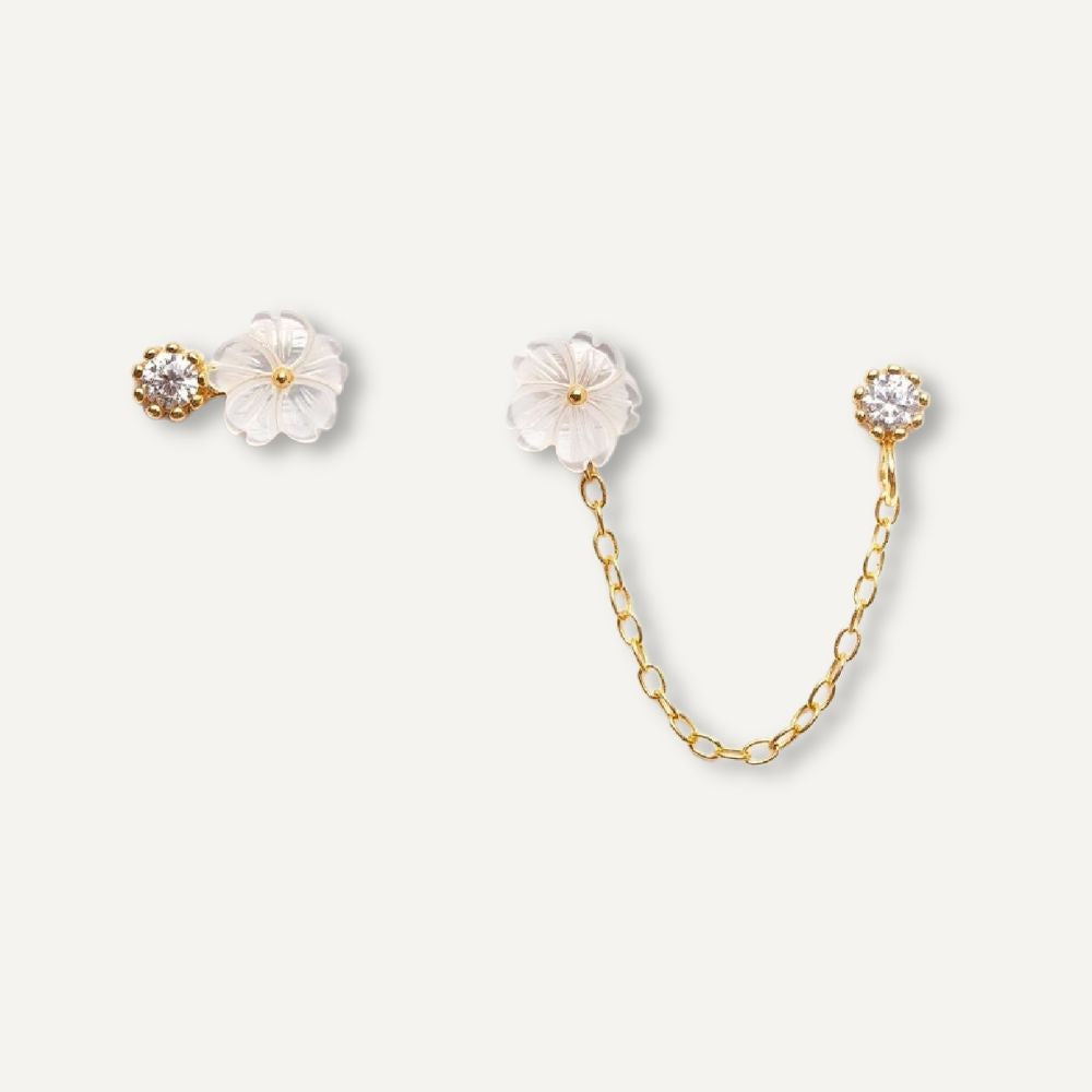 Naomie & Flower earrings