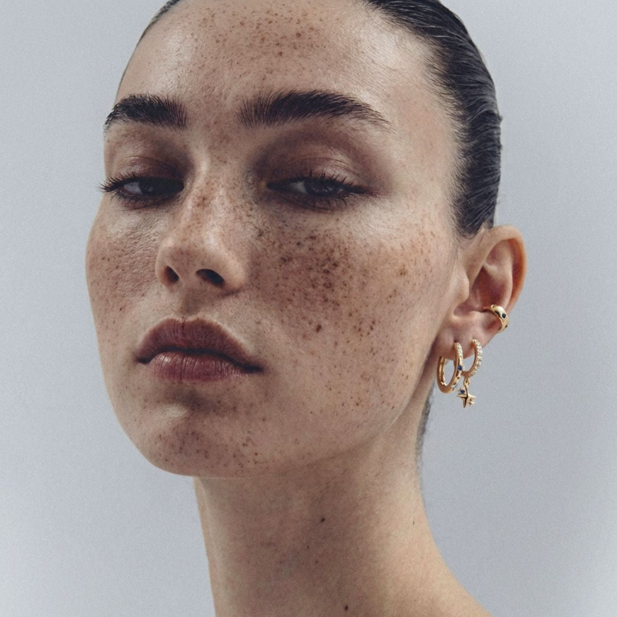 Boucle d'oreille Pegase