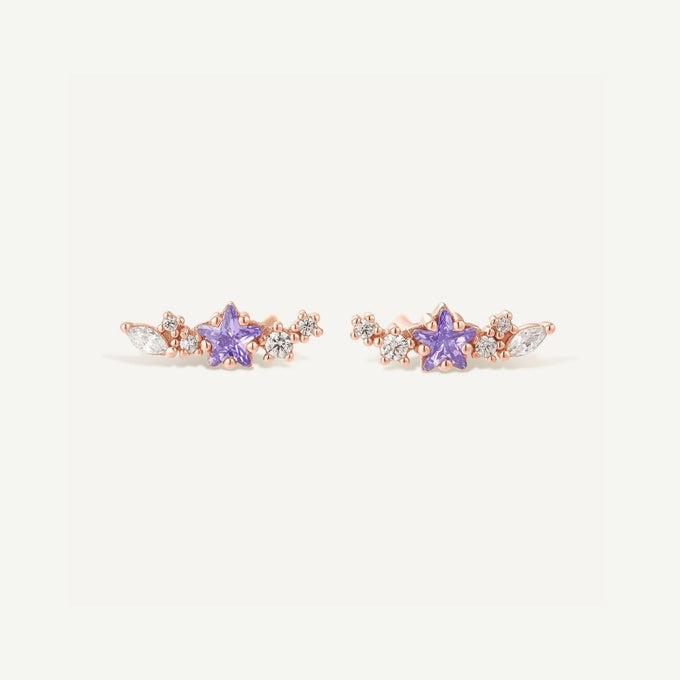 Boucles d'oreilles grimpantes Vega