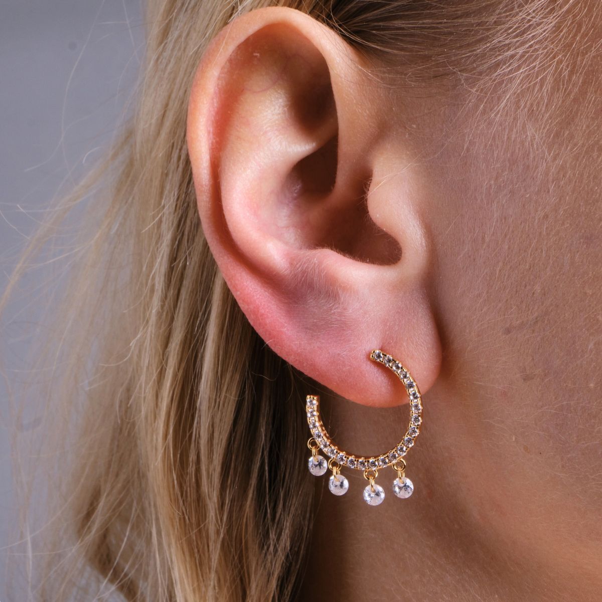 Boucle d'oreille Delya