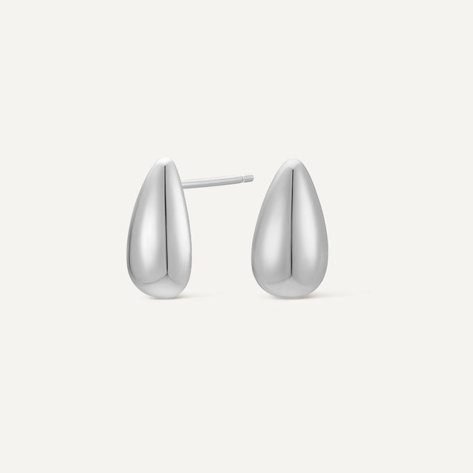 Boucle d'oreille argent Dune, Les Joyaux d'Auré