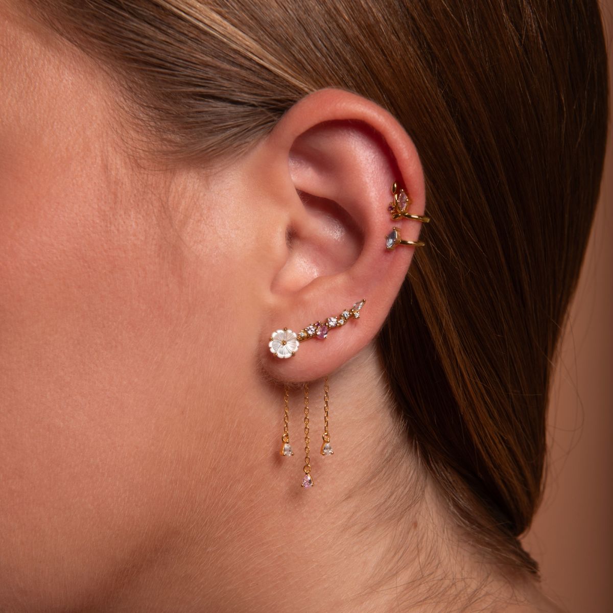 Boucles d'oreilles Maëline - Or Jaune