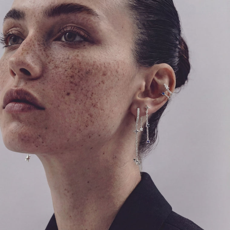 Boucle d'oreille Jupiter