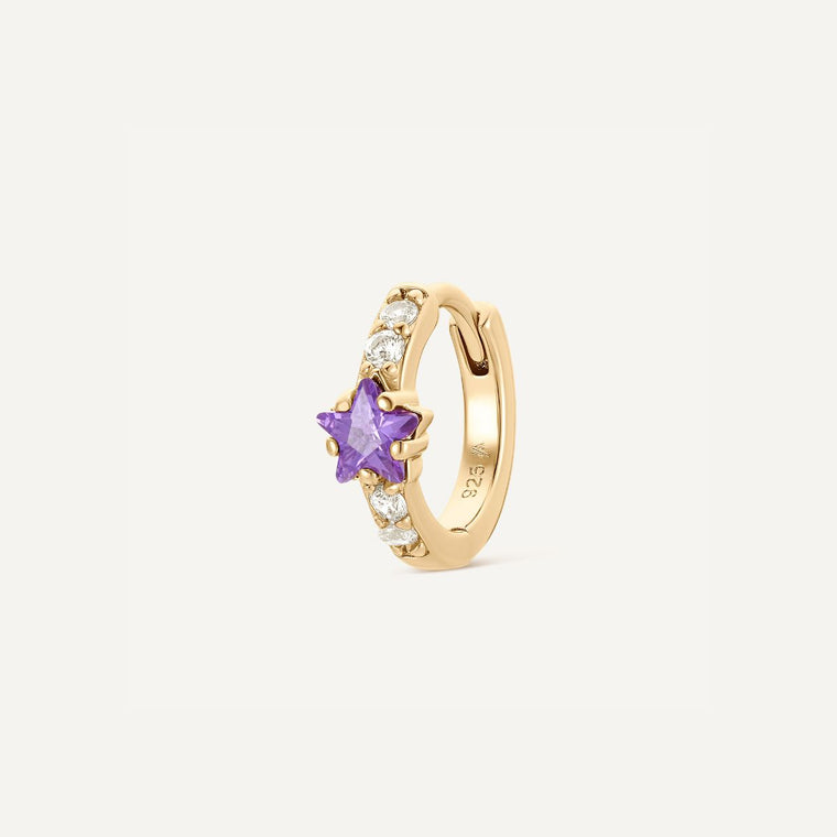 Oorbel ring Lyra
