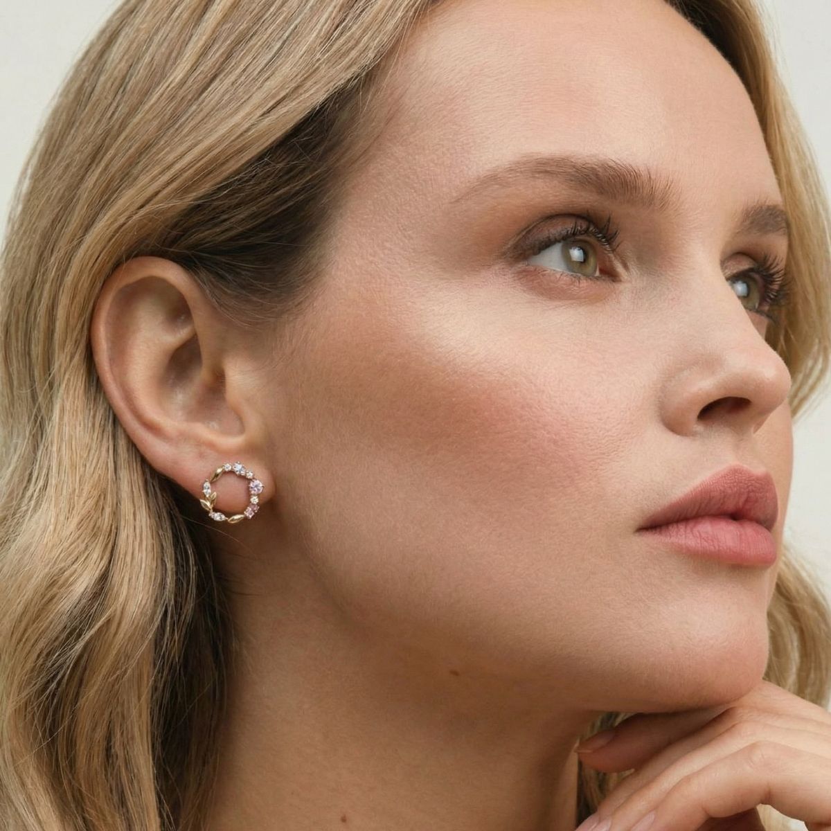 Boucles d'oreilles Juliette - Or Rose